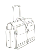 Metro XP 3400 Series Luggage-wheeled carry-on suiters and metro luggage