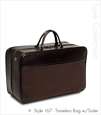 167 Hartmann travelers bag with suiter