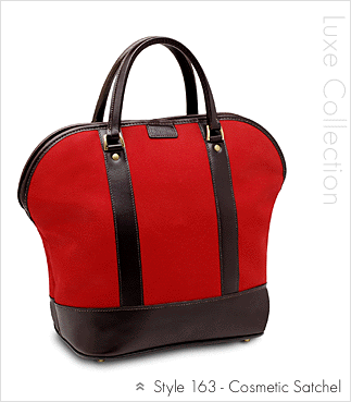 163 Hartmann cosemetic satchel