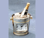 Mini Champagne Clock