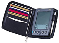 CLICK ON Lodis Palm Pilot holder leather and ENLARGE