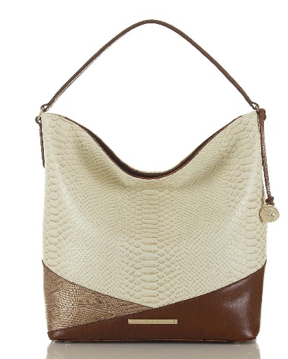 M16843 brahmin creme marshmallow harrison hobo