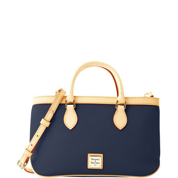 7S876 dooney bourke cork east/west handle top zip