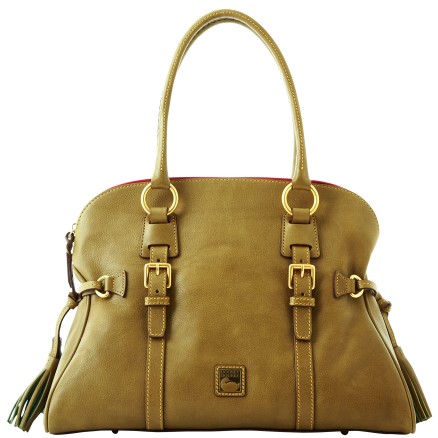 London Luggage Shop :: HANDBAGS(all) :: 8L985 dooney bourke florentine  vachetta domed satchel