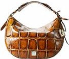 Dooney and Bourke Croco Large Luna Bag