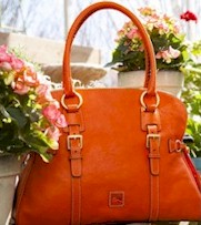 Florentine Vachetta Domed Buckle Satchel
