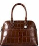 Dooney and Bourke Croco Small Zip Zip Satchel