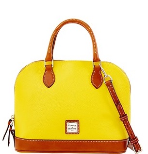 London Luggage Shop :: HANDBAGS(all) :: bf354 dooney bourke leather med zpr  pkt sac