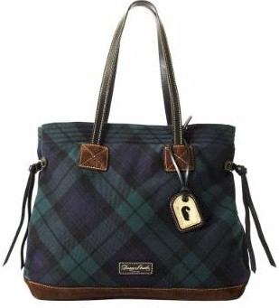 Dooney & Bourke Tartan Victoria Bag