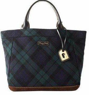 Dooney & Bourke Tartan Large Gwenny Tote