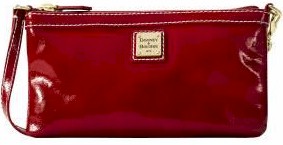 up111 dooney bourke patent lrg  wristlet