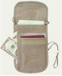 40023eagle creek dlx security neck wallet