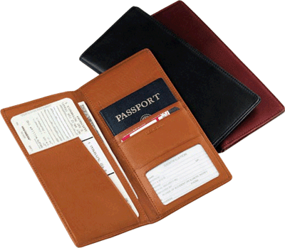 21110 Vinyl Passport Ticket Holder Holders