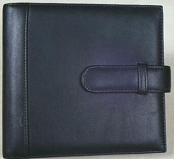 10 CD Leather Holder