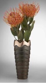 Nambe Copper Canyon Bud Vase