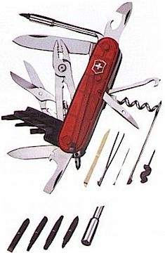 See Swiss Army Knives...